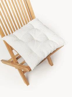 Westwing Collection Cojín de asiento en tejido bouclé Bellamie^ Cojines Para Sillas|Mantas