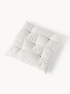 Westwing Collection Cojín de asiento en tejido bouclé Bellamie^ Cojines Para Sillas|Mantas