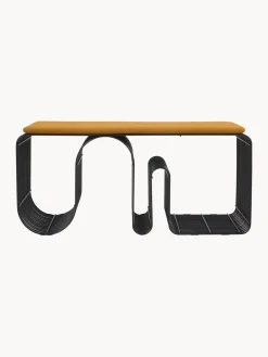 AYTM Cojín de asiento para banco en tejido bouclé Curva^ Mantas|Cojines Para Sillas