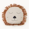 Ferm Living Kids Cojín de lino artesanal Safari^Niños Decoración Infantil|Cojines Infantiles