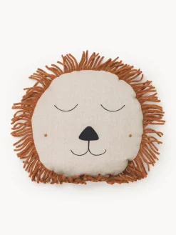 Ferm Living Kids Cojín de lino artesanal Safari^Niños Decoración Infantil|Cojines Infantiles