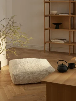 Westwing Collection Cojín de suelo de algodón Indi^ Mantas|Cojines Para Suelo Y Pufs