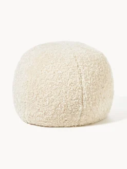 Westwing Collection Cojín de suelo de borreguillo Dotty^ Cojines Para Suelo Y Pufs|Mantas