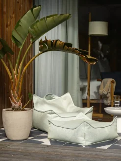 Wigiwama Cojín de suelo infantil artesanal para exterior Sugar^Niños Decoración Infantil|Puf Infantiles