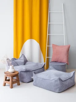 Niños Wigiwama Cojín de suelo infantil de pana Sugar