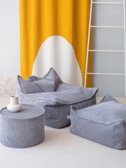 Niños Wigiwama Cojín de suelo infantil de pana Sugar