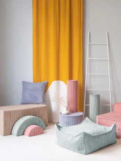 Niños Wigiwama Cojín de suelo infantil de pana Sugar