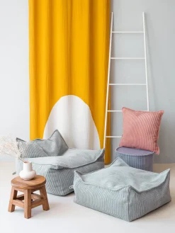 Niños Wigiwama Cojín de suelo infantil de pana Sugar