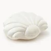 Westwing Collection Cojín de terciopelo Shell