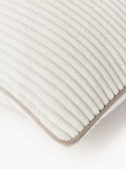 Westwing Collection Cojín grande de pana Kylen