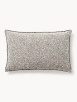 Westwing Collection Cojín grande en tejido bouclé sofá Lennon, 50 x 80 cm