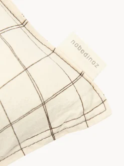 Niños Nobodinoz Cojín infantil de lino bordado L1N0