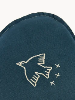 Nobodinoz Cojín infantil de lino bordado L1N0^Niños Decoración Infantil|Cojines Infantiles