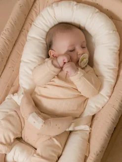 Nobodinoz Cojín para hamaca para bebé de algodón ecológico Growing Green^Niños Nidos De Colecho Y Sacos Para Dormir|Nidos De Colecho Y Sacos Para Dormir