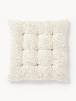 Westwing Collection Cojín para silla de algodón Sasha