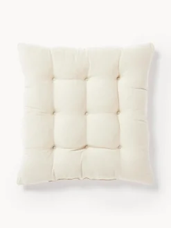 Westwing Collection Cojín para silla de algodón Sasha