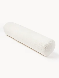 Westwing Collection Cojín rulo de sofá en tejido bouclé Sofia