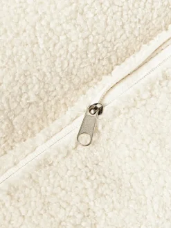 Westwing Collection Cojín sofá de borreguillo Sofia