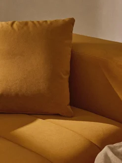 Westwing Collection Cojín sofá de terciopelo Lena