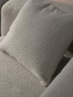 Westwing Collection Cojín sofá en tejido bouclé Lena