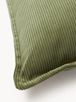 Westwing Collection Cojín sofá grande de pana Lennon, 60 x 60 cm