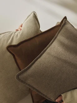 Westwing Collection Cojín sofá grande de pana Lennon, 70 x 70 cm^ Cojines Para Sofás|Cojines Para Sofás