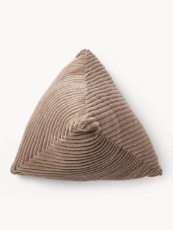 Westwing Collection Cojín triangular de pana Kylen