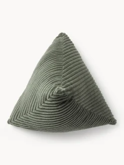 Westwing Collection Cojín triangular de pana Kylen^ Cojines Decorativos|Mantas