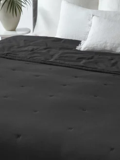 Westwing Collection Colcha acolchada de algodón Lenore