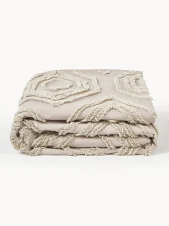 Westwing Collection Colcha con ribete capitoné Faye^ Mantas|Colchas