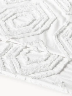 Westwing Collection Colcha con ribete capitoné Faye^ Colchas|Mantas