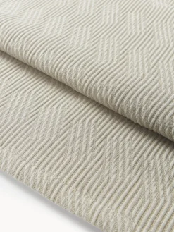 Westwing Collection Colcha de algodón Ebony^ Mantas|Colchas