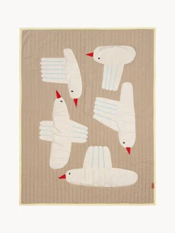 Ferm Living Kids Colcha de algodón ecológico Bird^Niños Decoración Infantil