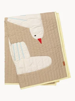 Ferm Living Kids Colcha de algodón ecológico Bird^Niños Decoración Infantil