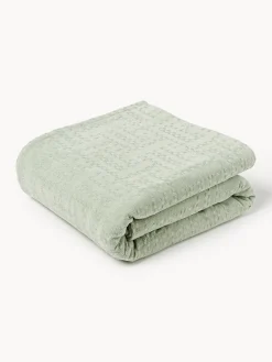 Westwing Collection Colcha de algodón Lazlo