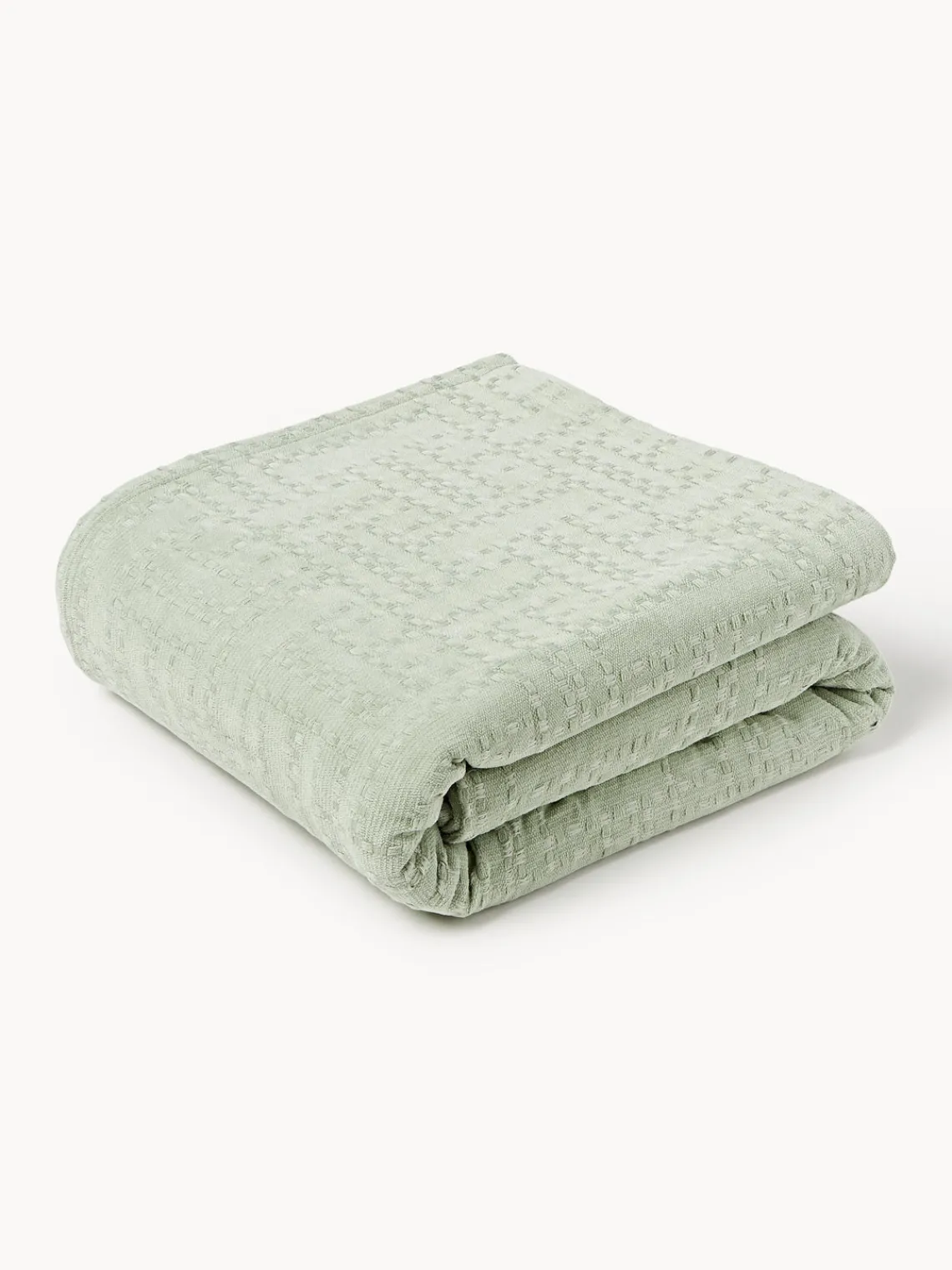 Westwing Collection Colcha de algodón Lazlo