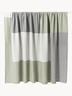 Westwing Collection Colcha de muselina en tejido jacquard Hekla