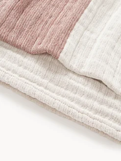 Westwing Collection Colcha de muselina en tejido jacquard Hekla