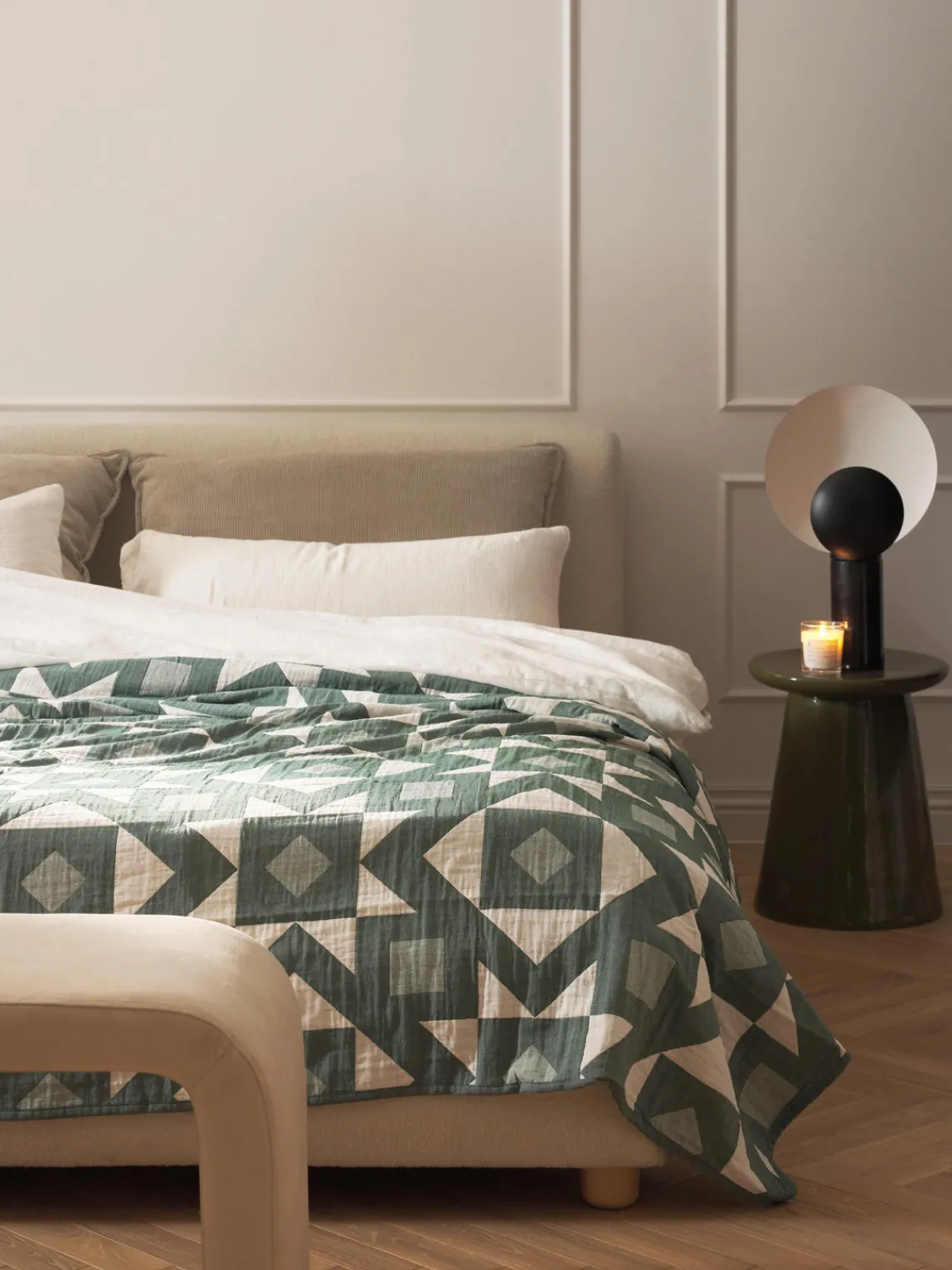 Westwing Collection Colcha en tejido jacquard Benson^ Colchas|Mantas
