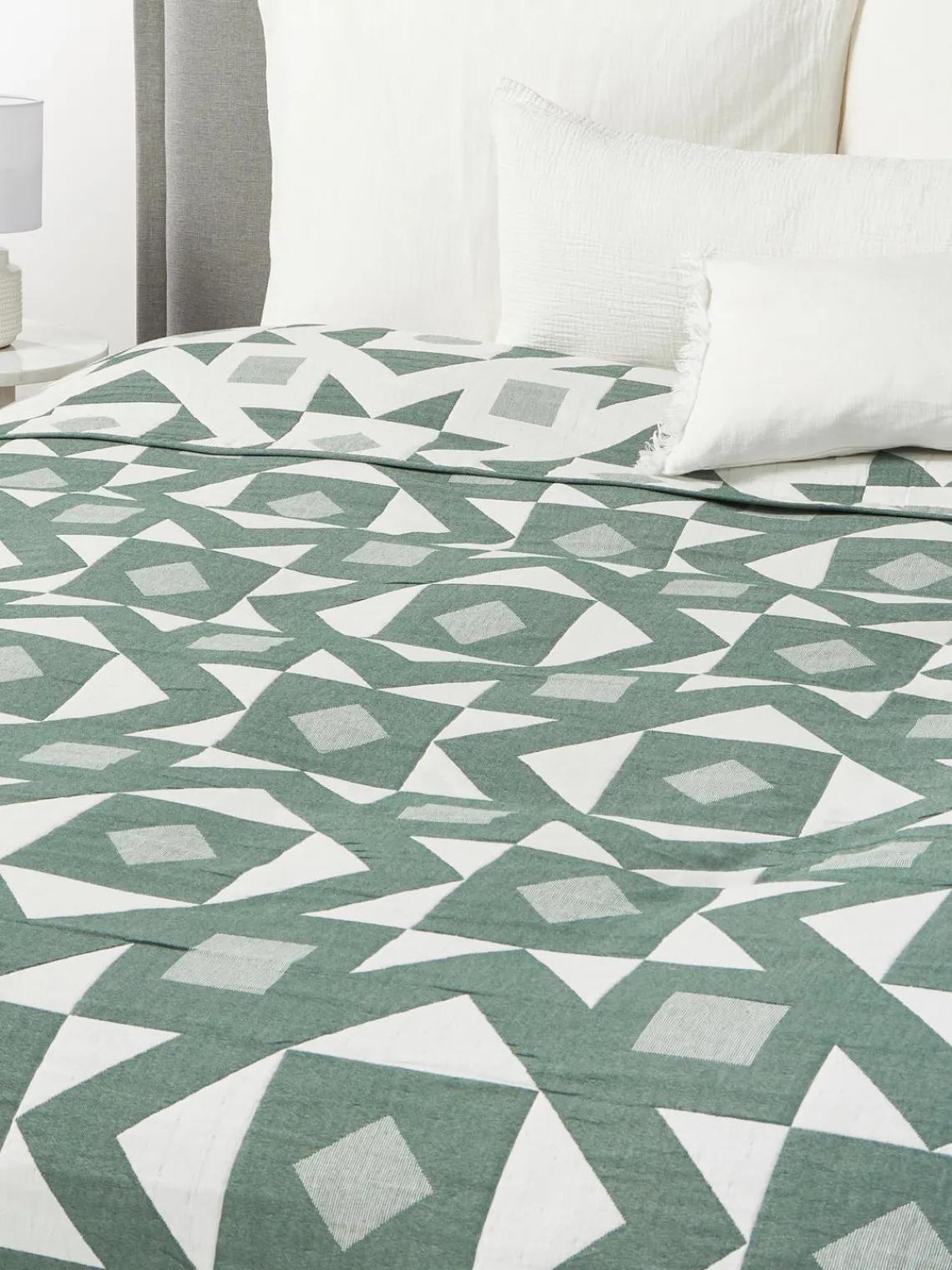 Westwing Collection Colcha en tejido jacquard Benson^ Colchas|Mantas