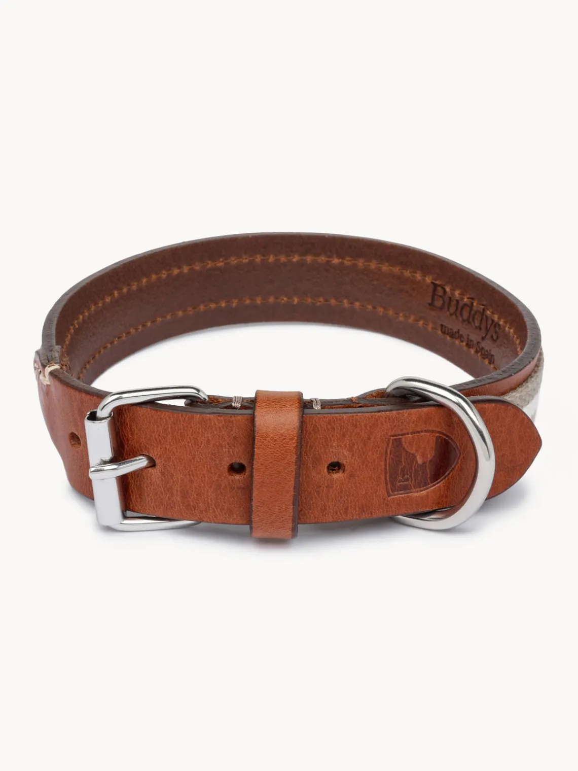 Buddys Dogwear Collar para mascotas artesanal Baseball, tamaños diferentes
