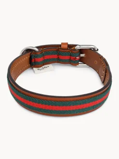 Buddys Dogwear Collar para mascotas artesanal Baseball, tamaños diferentes^ Accesorios Para Animales|Jarrones