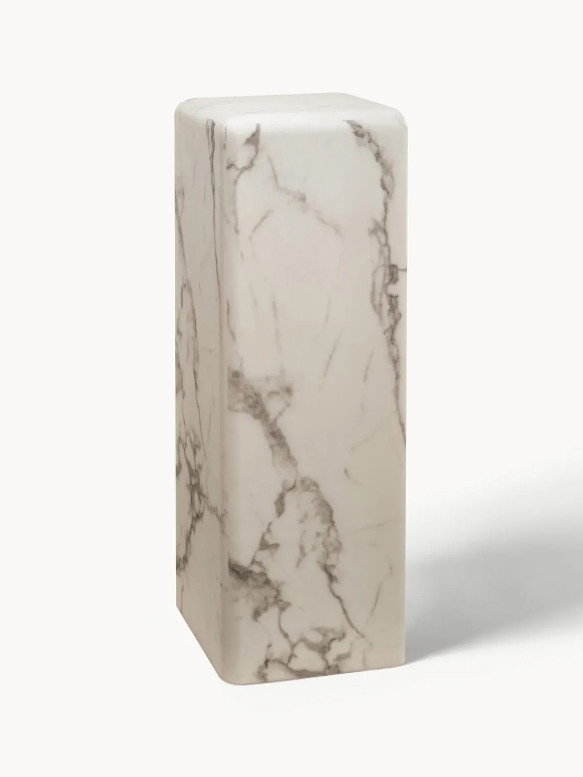 POLSPOTTEN Columna decorativa en aspecto mármol Look^ Mesas Auxiliares