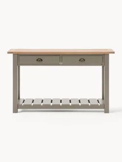 Consola artesanal de madera Eton