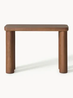 Westwing Collection Consola de madera de roble Kalia