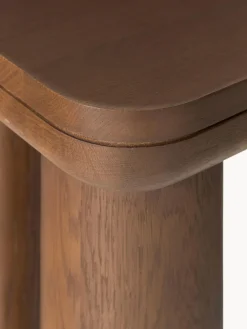 Westwing Collection Consola de madera de roble Kalia