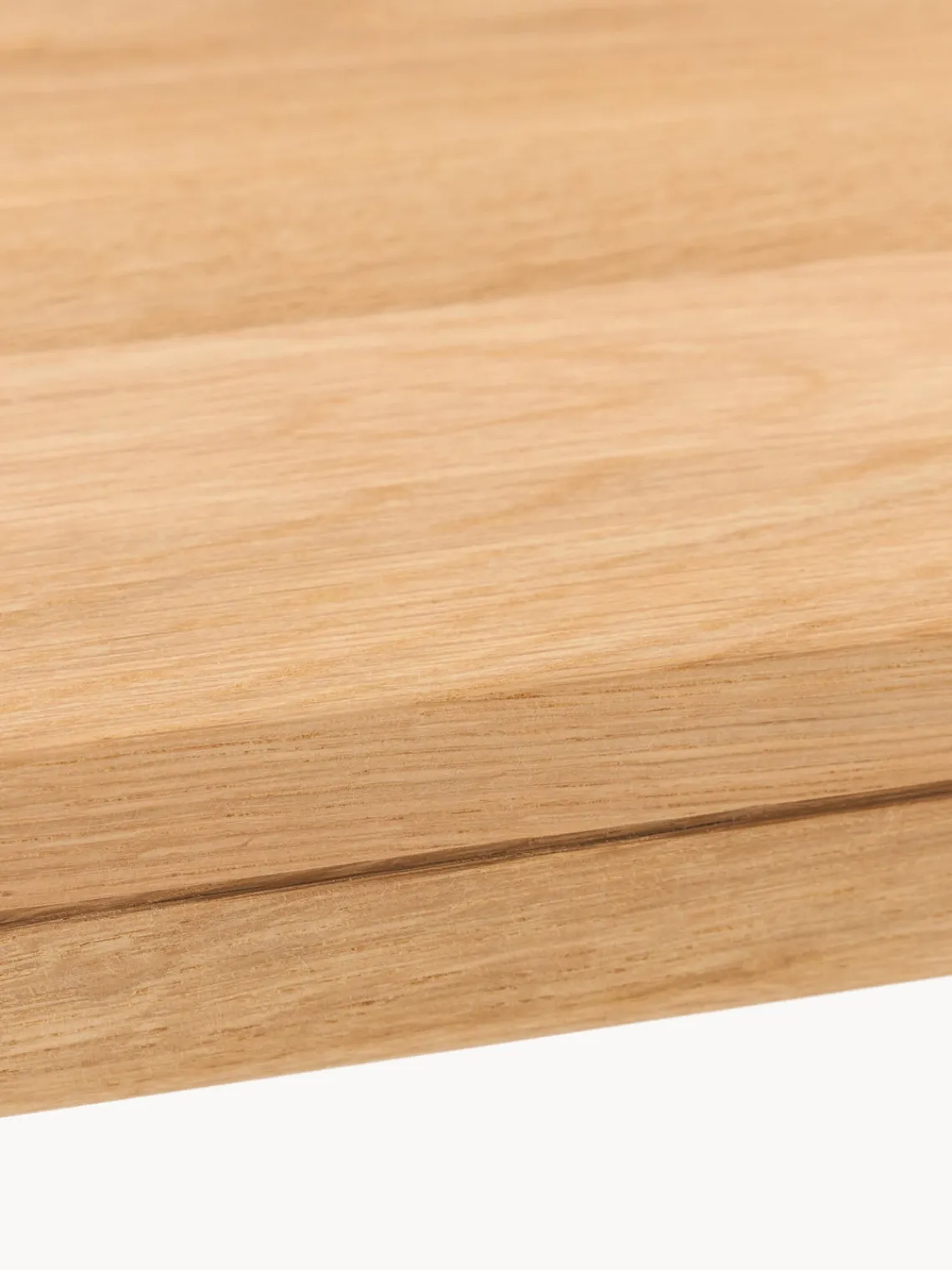 Westwing Collection Consola de madera de roble Kalia