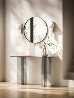 Westwing Collection Consola de vidrio Anouk^ Mesas Consola|Consolas