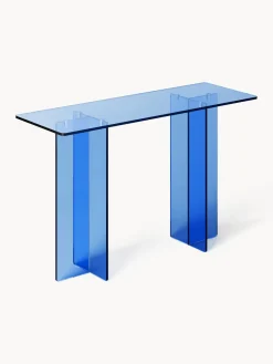 Westwing Collection Consola de vidrio Anouk