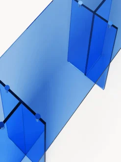 Westwing Collection Consola de vidrio Anouk